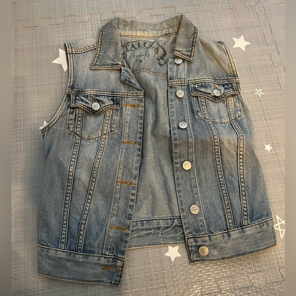Aritzia Jean vest